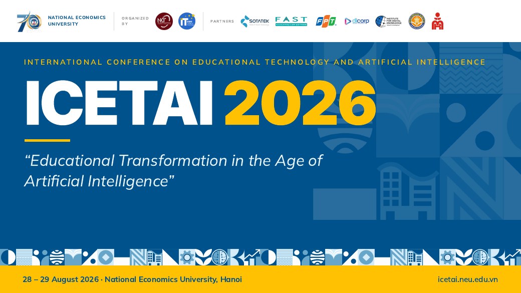 Title slide — ICETAI 2026