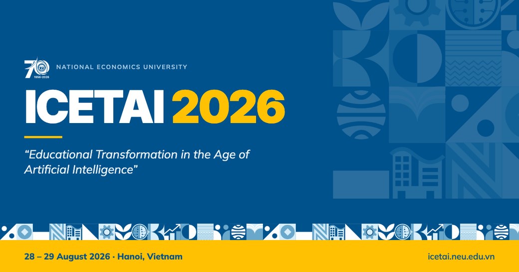 Social post — ICETAI 2026