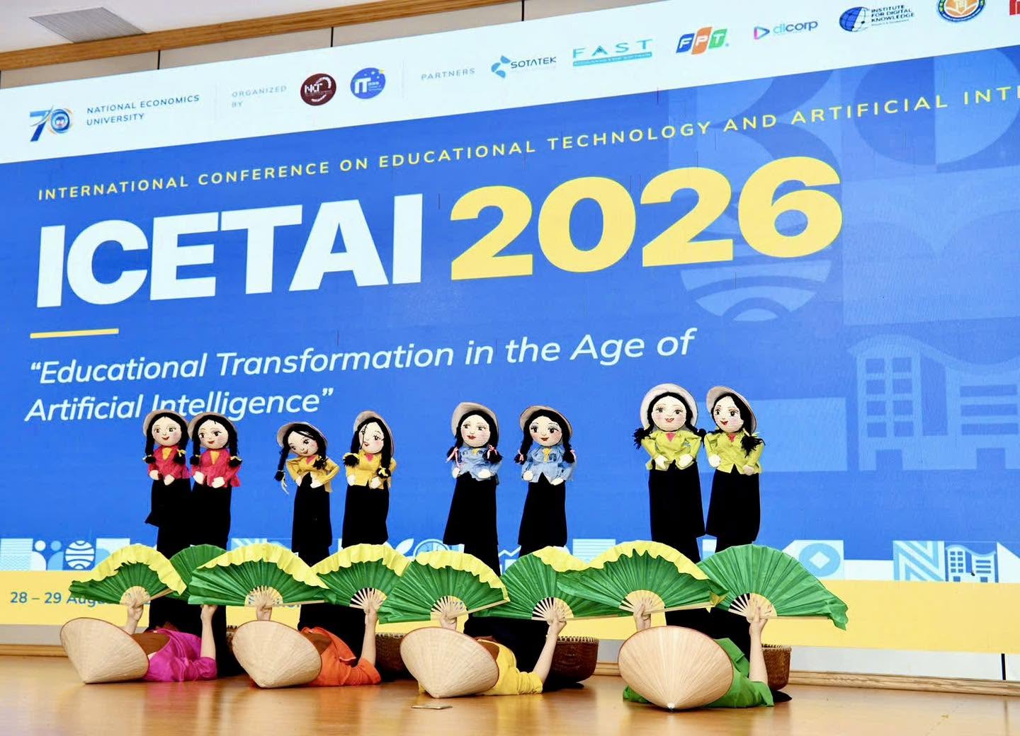Vietnam Puppetry Theatre performance at ICETAI 2026